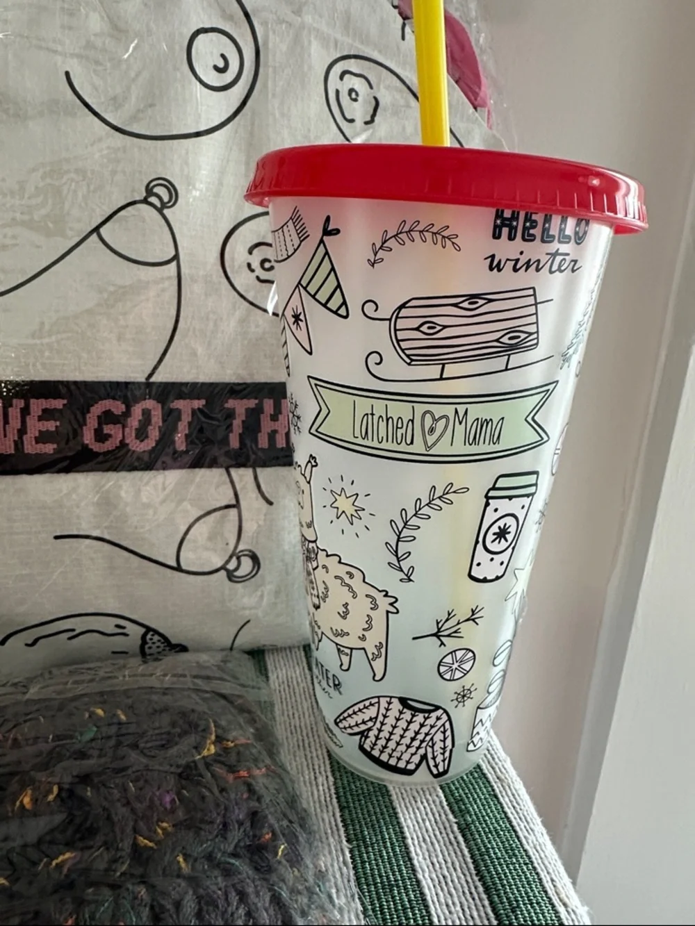 Latched Mama 'You've Got This' White Mom Gift Tote Bundle